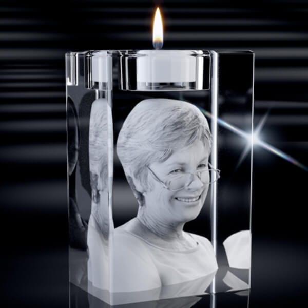 The Candle Photo Crystal